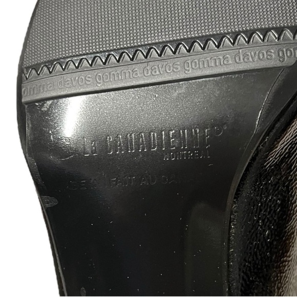 🌻NEW w.box La Canadienne "Davis" Black Leather Ankle Boots Size 6 - Picture 12 of 12